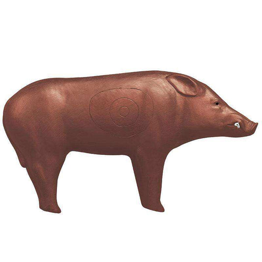 Real Wild 3D Brown Boar Archery Target with EZ Pull Foam - Skoutley Outdoors LLC