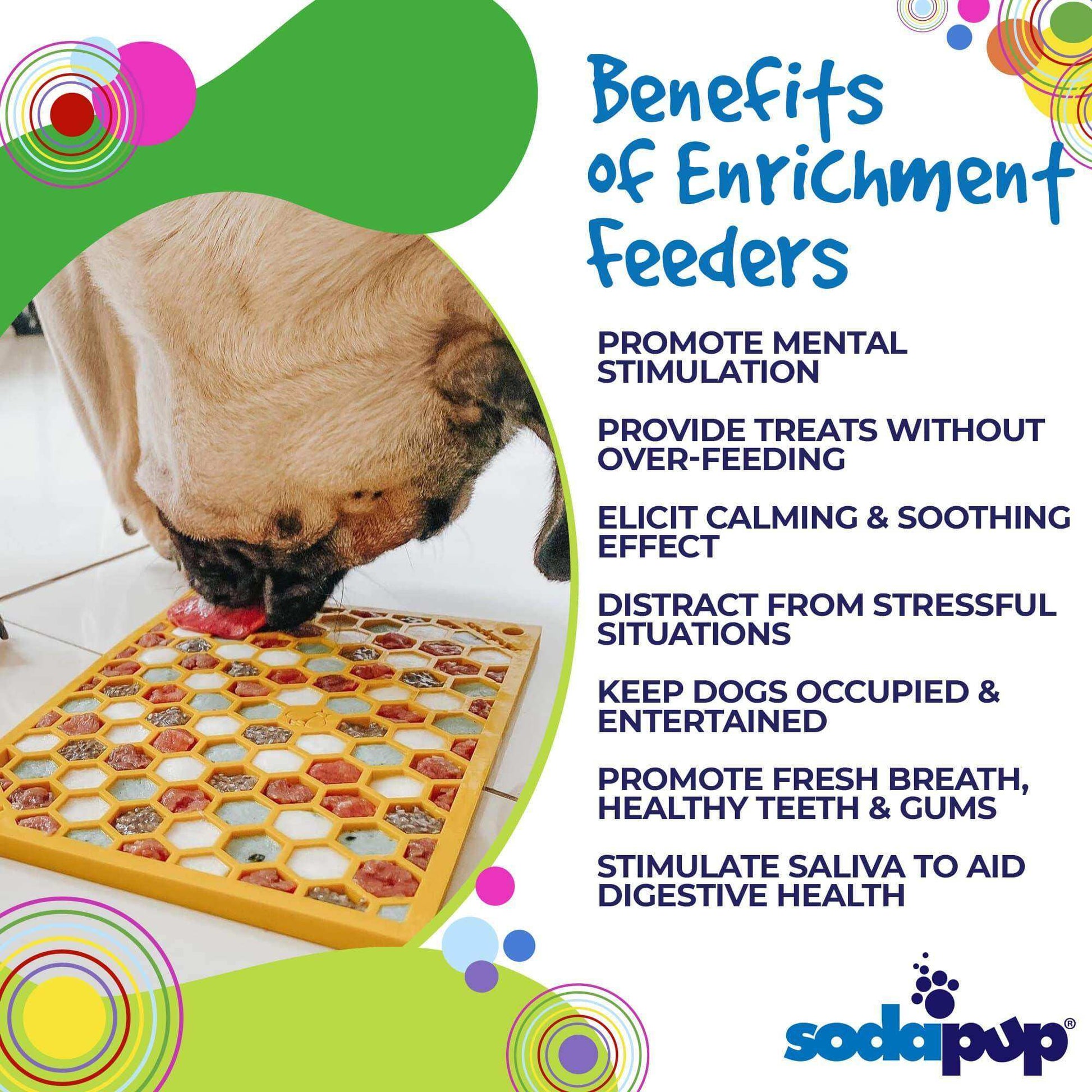 Honeycomb Design Emat Enrichment Lick Mat - Skoutley Outdoors LLC