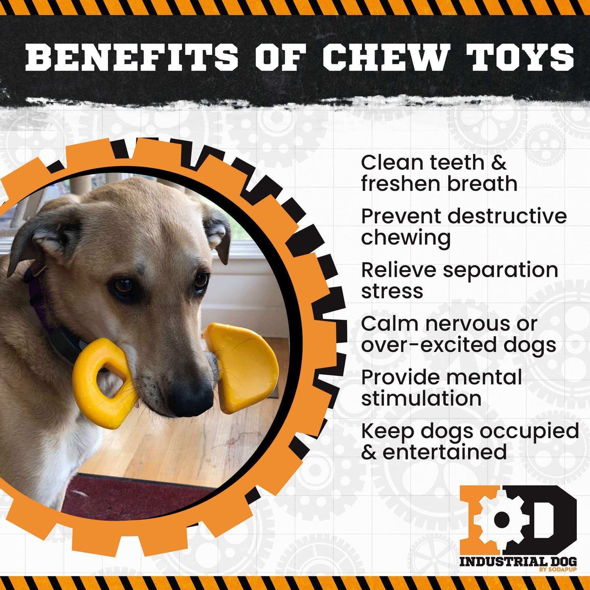 ID Shovel Ultra Durable Nylon Dog Chew Toy - Skoutley Outdoors LLC