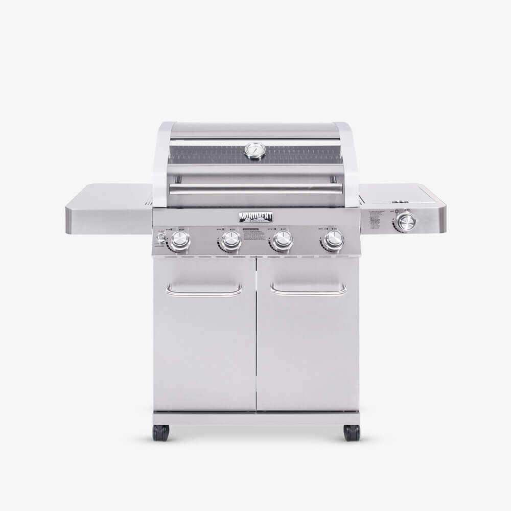 41847NG | Stainless Natural/Propane Gas Grill - Skoutley Outdoors LLC