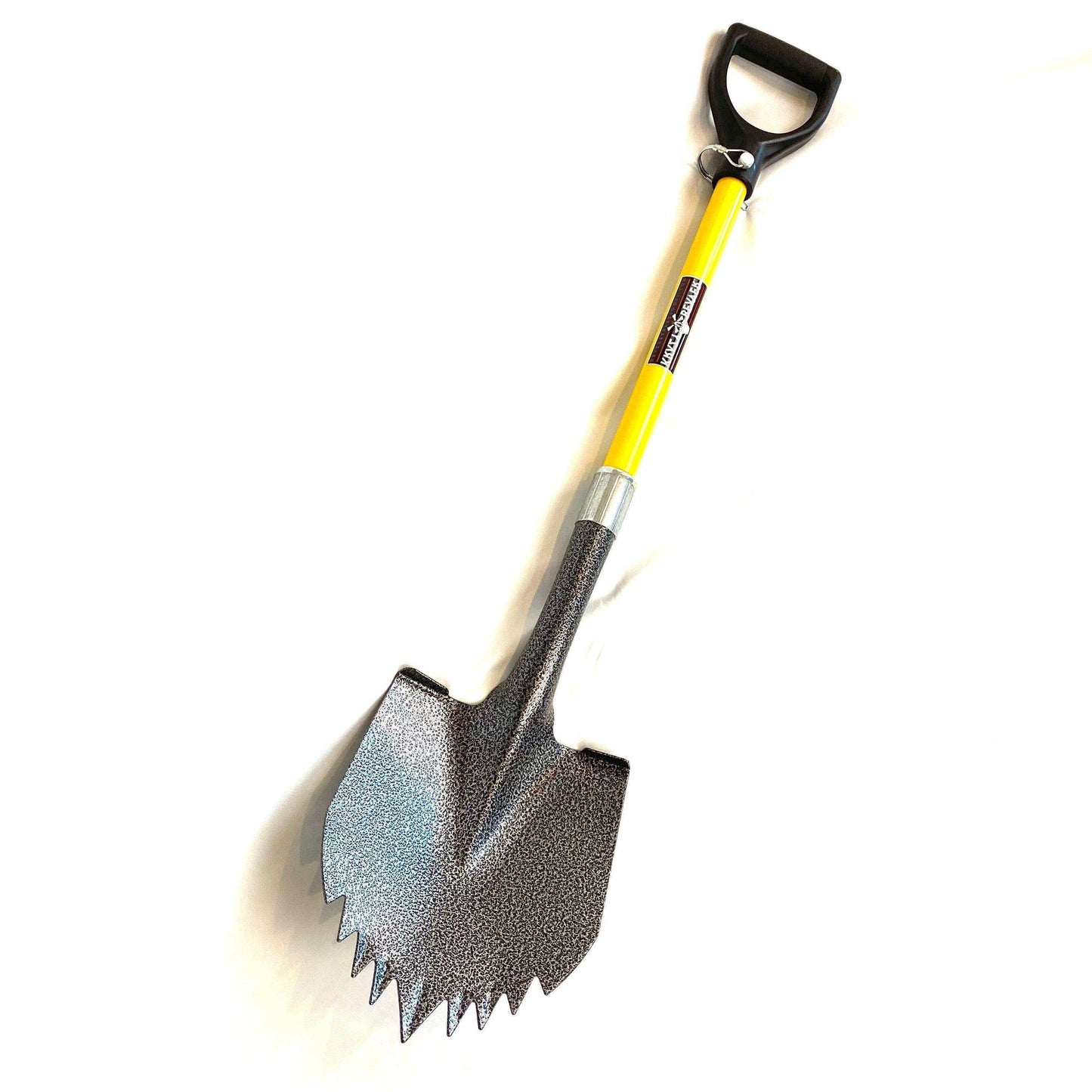 Krazy Beaver Shovel (Silver Vein / Yellow Handle 45639) - Skoutley Outdoors LLC