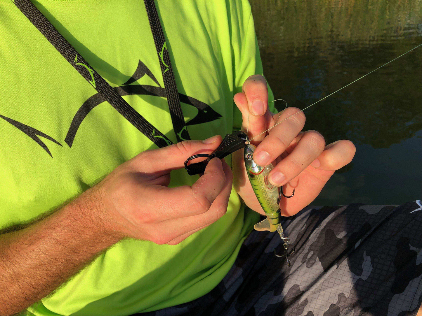 Line Cutterz Ceramic Blade Zipper Pull - Blue - Skoutley Outdoors LLC