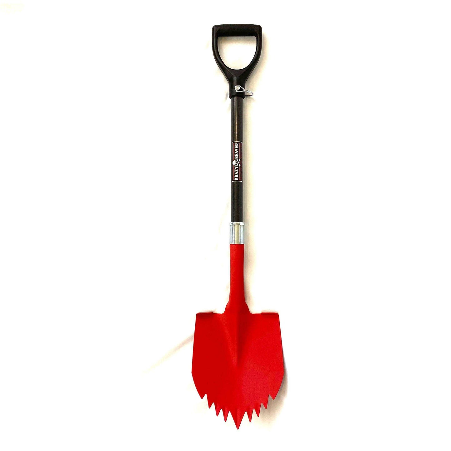 Krazy Beaver Shovel (Textured Red Head / Black Handle 45636) - Skoutley Outdoors LLC