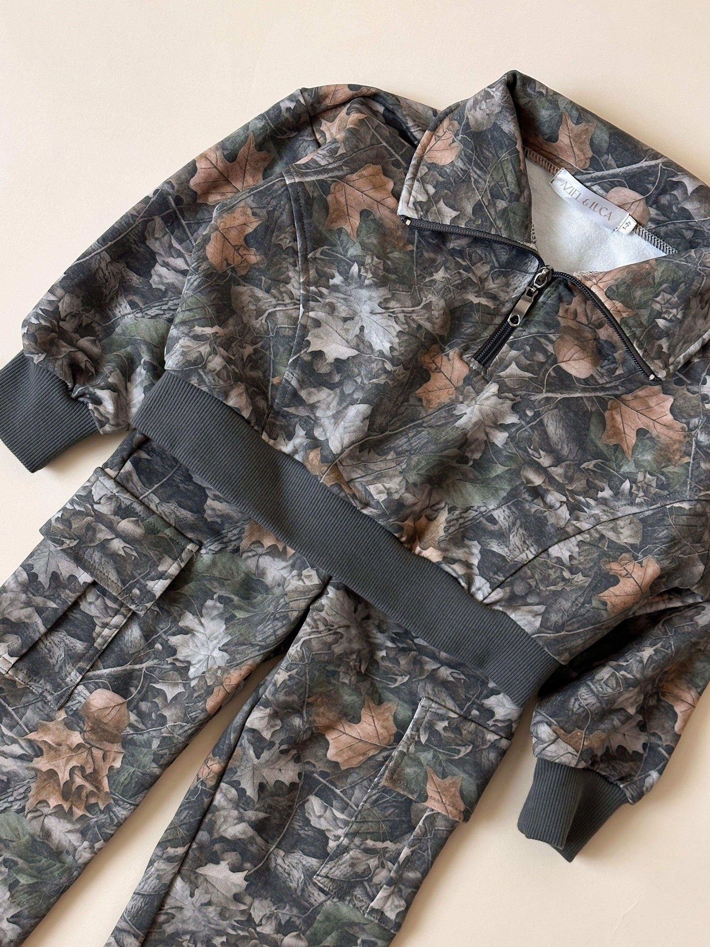 Camo Kids Half Zip - Skoutley Outdoors LLC