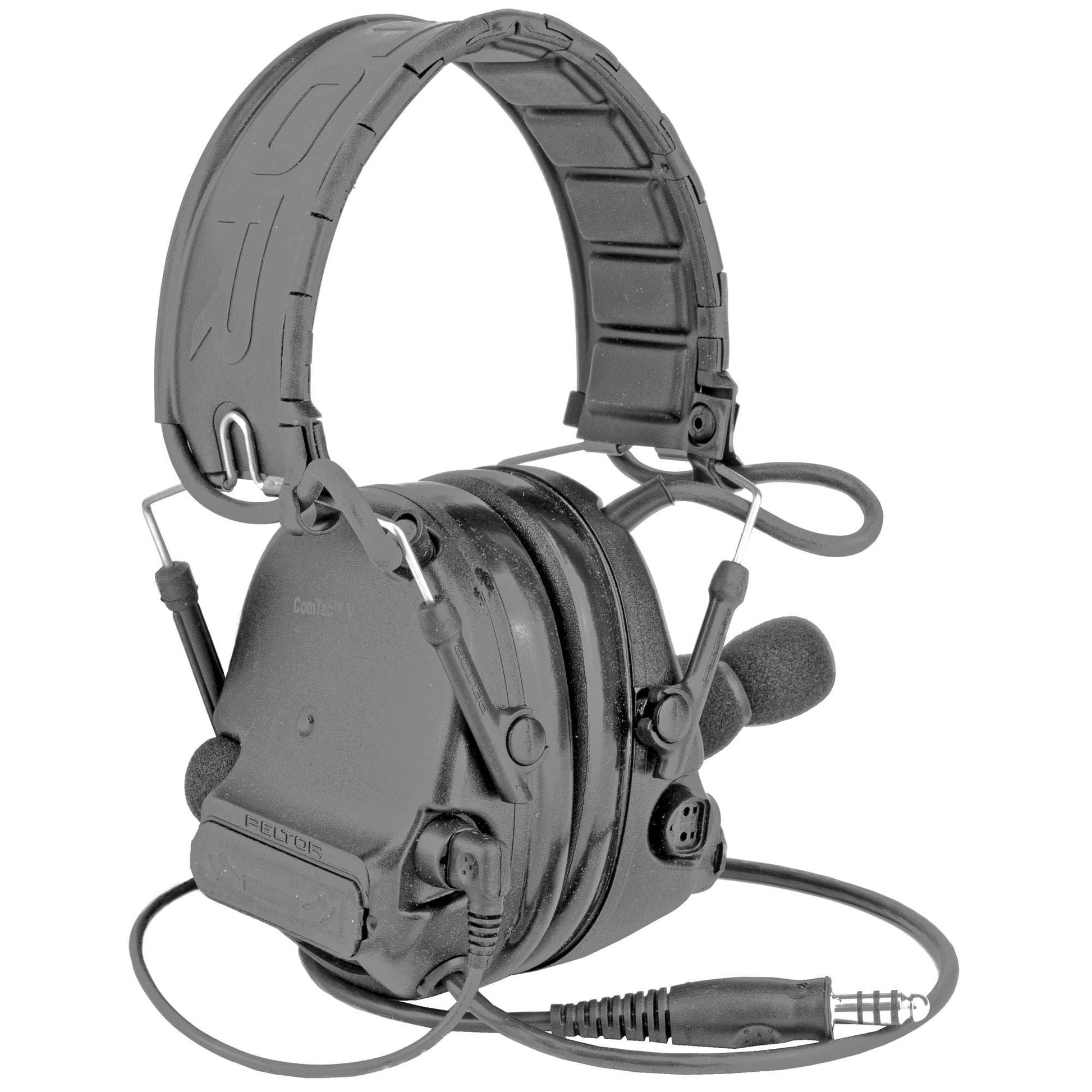 Peltor Comtac V Headset W/ Mic Blk - Skoutley Outdoors LLC