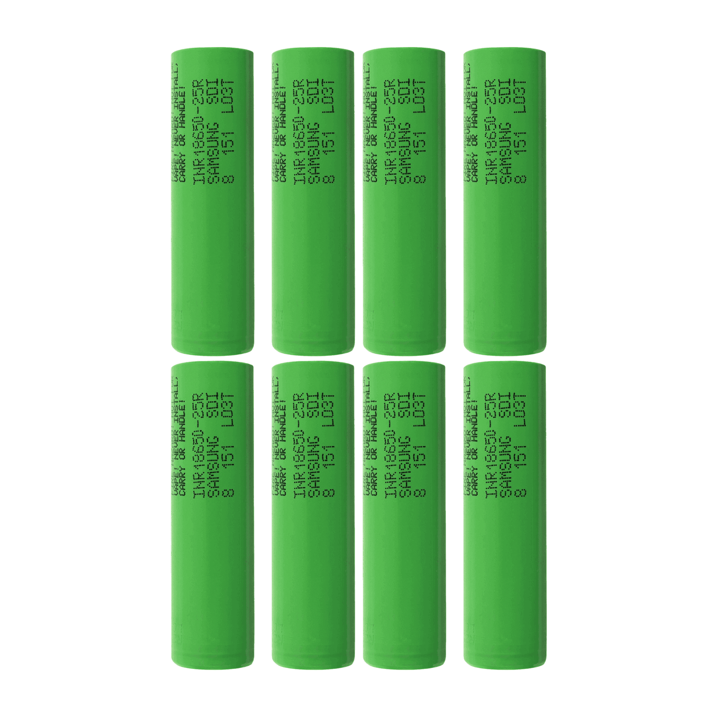 Samsung 25R 18650 2500mAh 20A Battery - INR18650-25R - Skoutley Outdoors LLC