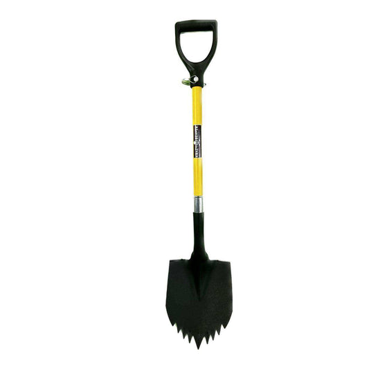 Krazy Beaver Shovel (Black Textured Head / Yellow Handle 45635) - Skoutley Outdoors LLC