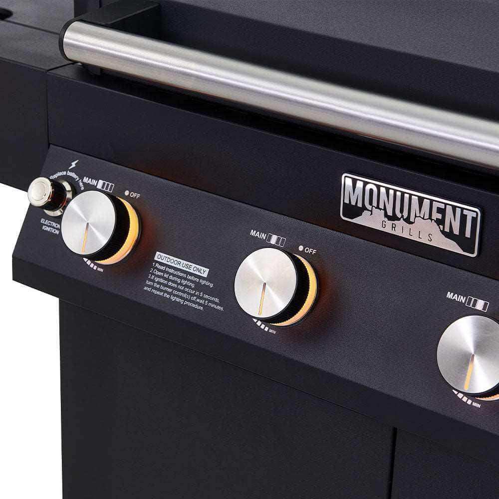 Denali 425 | Black Smart Tech Propane Gas Grill - Skoutley Outdoors LLC