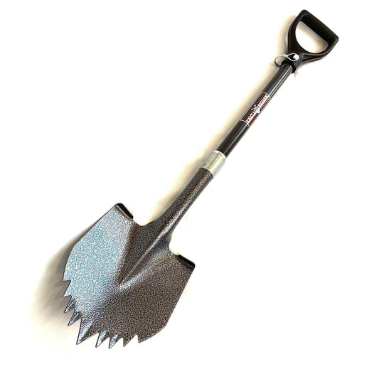 Krazy Beaver Shovel (Silver Vein Head / Black Handle 45638) - Skoutley Outdoors LLC