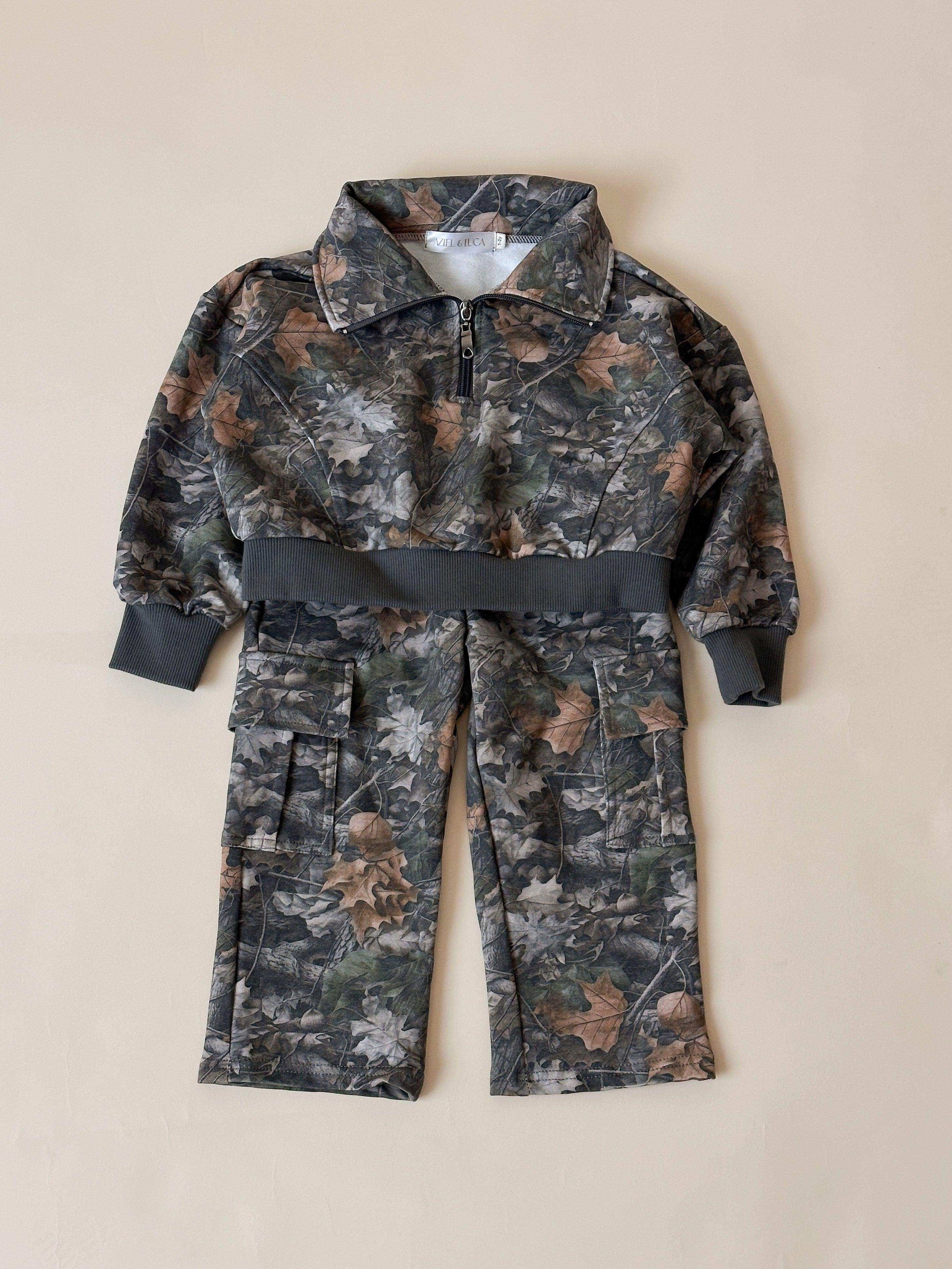 Camo Kids Half Zip - Skoutley Outdoors LLC