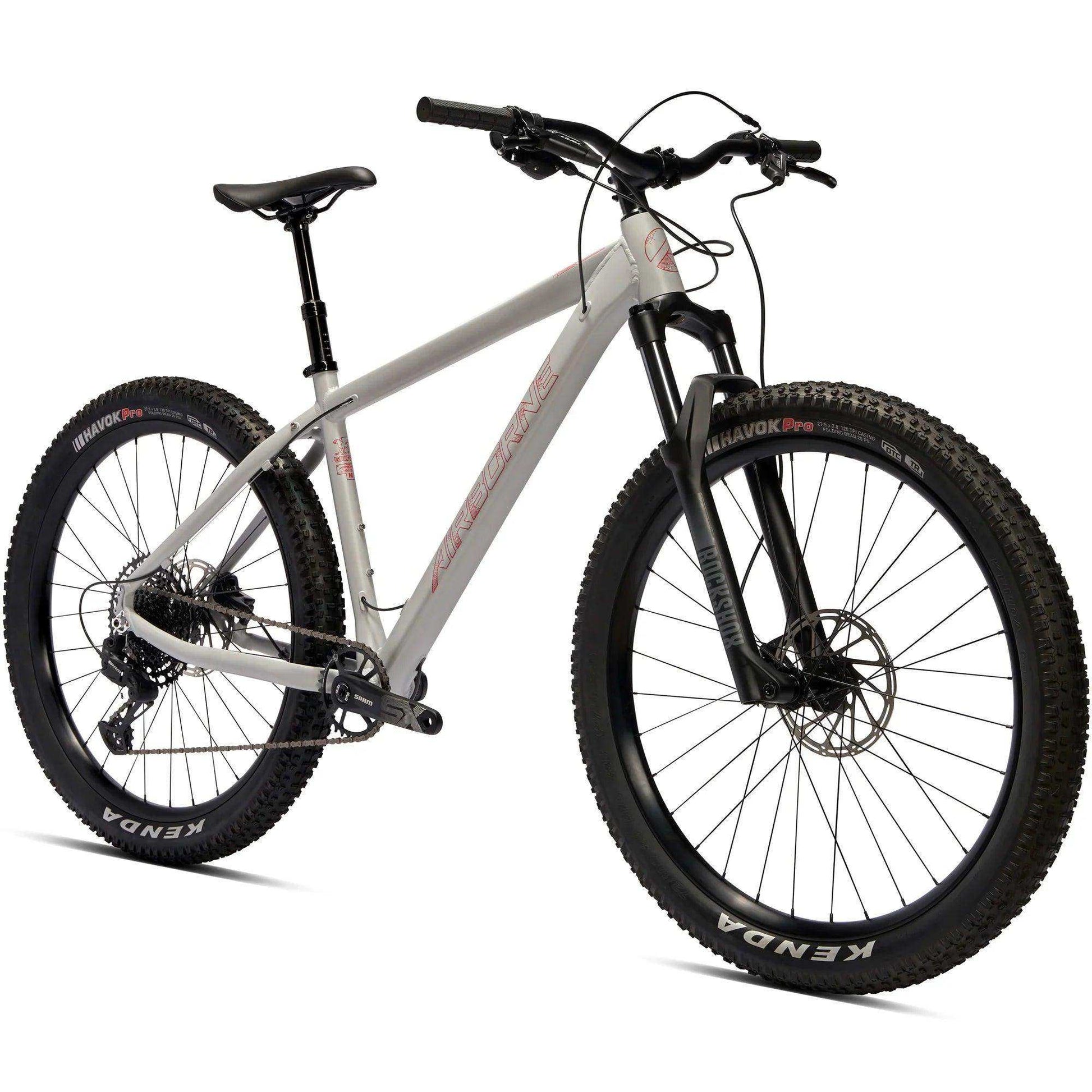 Airborne Griffin 27.5+ Cross Country Complete Bike - Grey - Skoutley Outdoors LLC