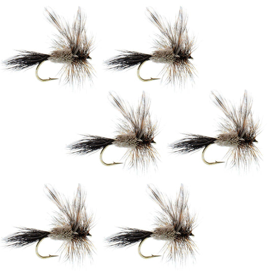 Adams Irresistible Classic Dry Fly - 6 Flies - Hook Size 10 - Skoutley Outdoors LLC