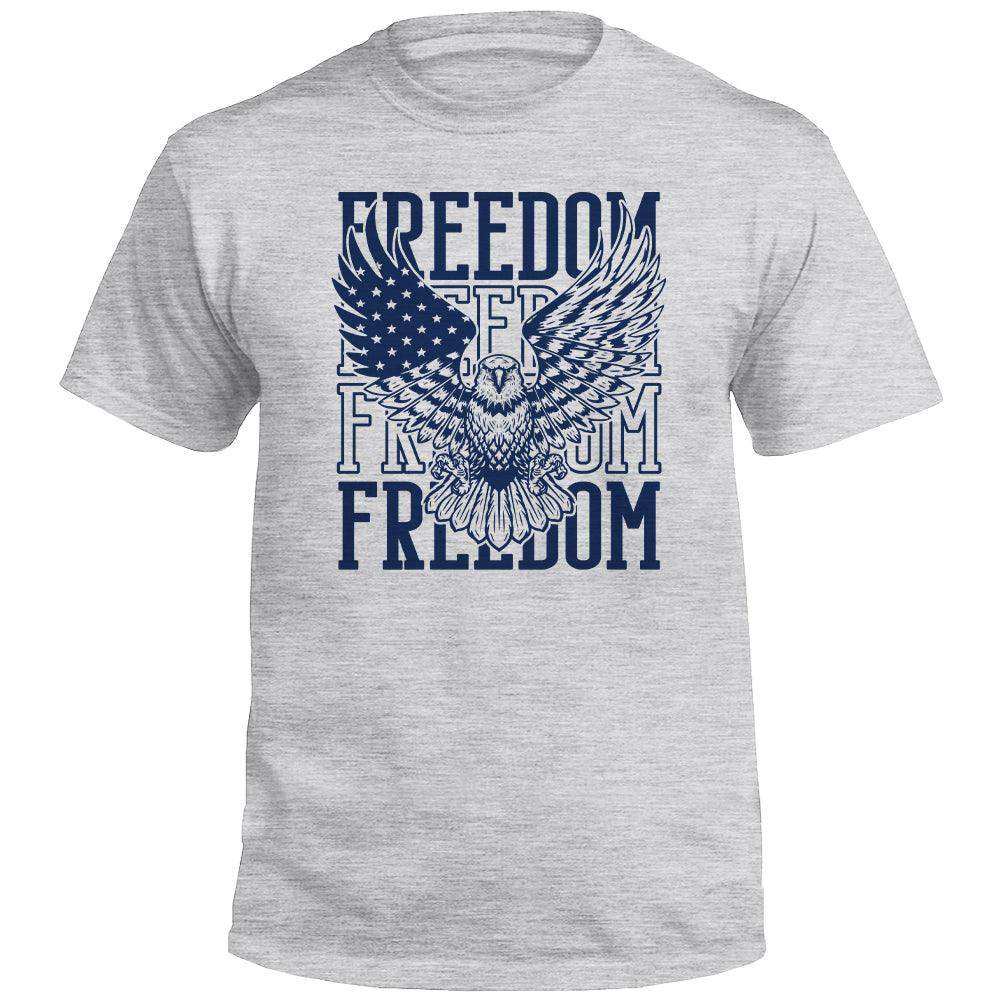 Freedom Repeated Eagle (Front) - Skoutley Outdoors LLC