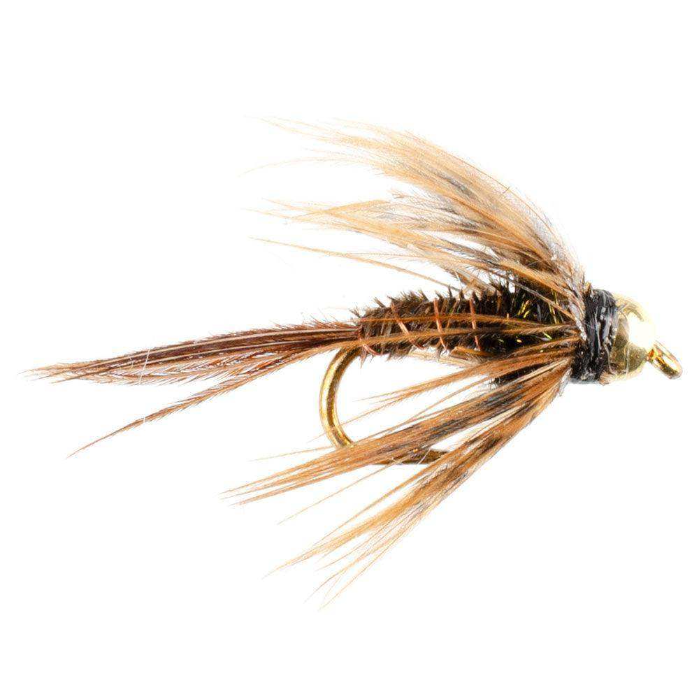 Basics Collection - Bead Head Pheasant Tail Nymph Assortment - 10 Wet Flies - Hook Sizes 14, 16, 18 - Skoutley Outdoors LLC