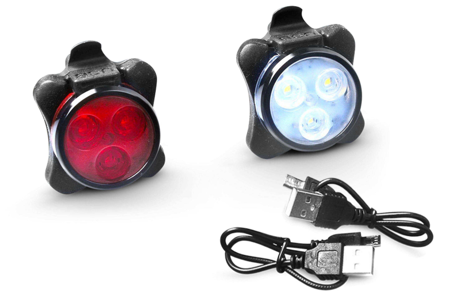 Uptown USB Rechargeable Bike Lights - Skoutley Outdoors LLC