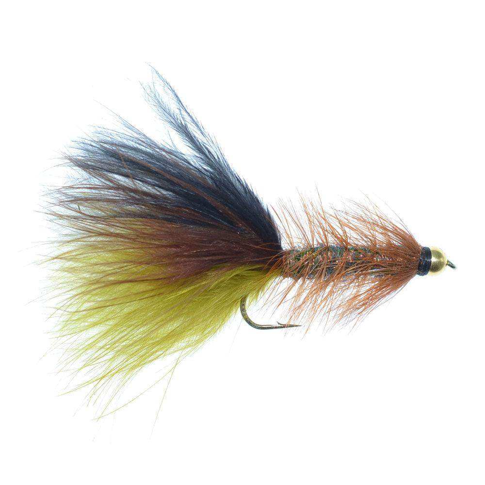 Bead Head Crystal Woolly Bugger Streamer Flies - Set of 12 Bass and Trout Flies - Hook Size 8 - Skoutley Outdoors LLC