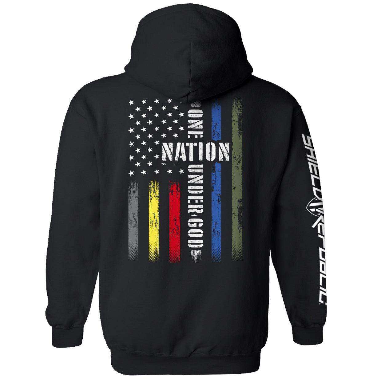 One Nation Under God First Responder Flag - Skoutley Outdoors LLC