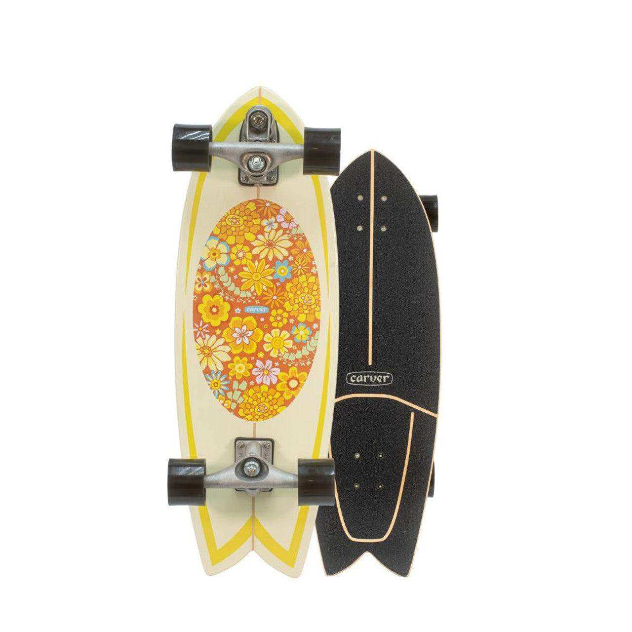 Carver Bloom Surfskate Complete C7 Raw (V4) - 29.25″ - Skoutley Outdoors LLC