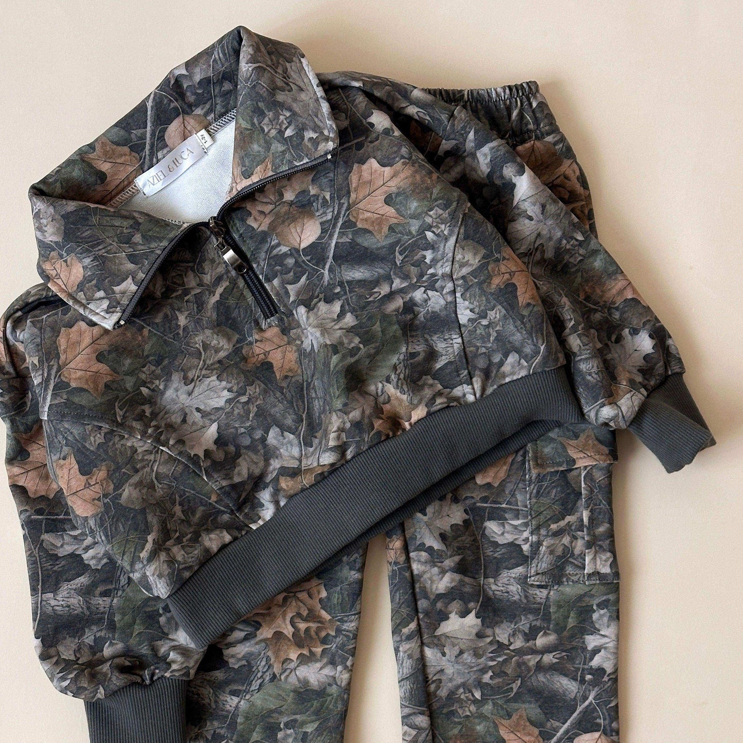 Camo Kids Half Zip - Skoutley Outdoors LLC