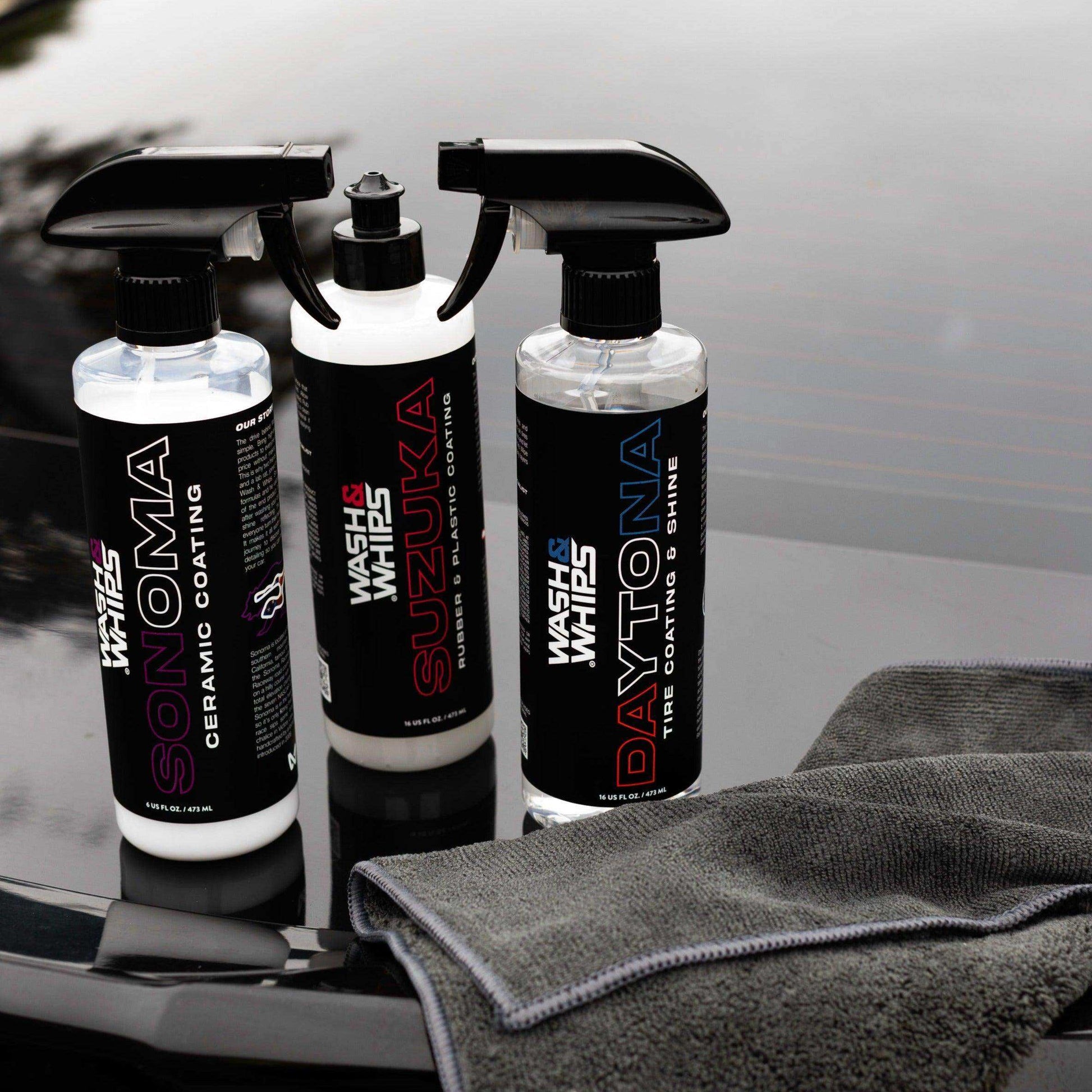 WASH&WHIPS 3-Step Car Care System - Skoutley Outdoors LLC