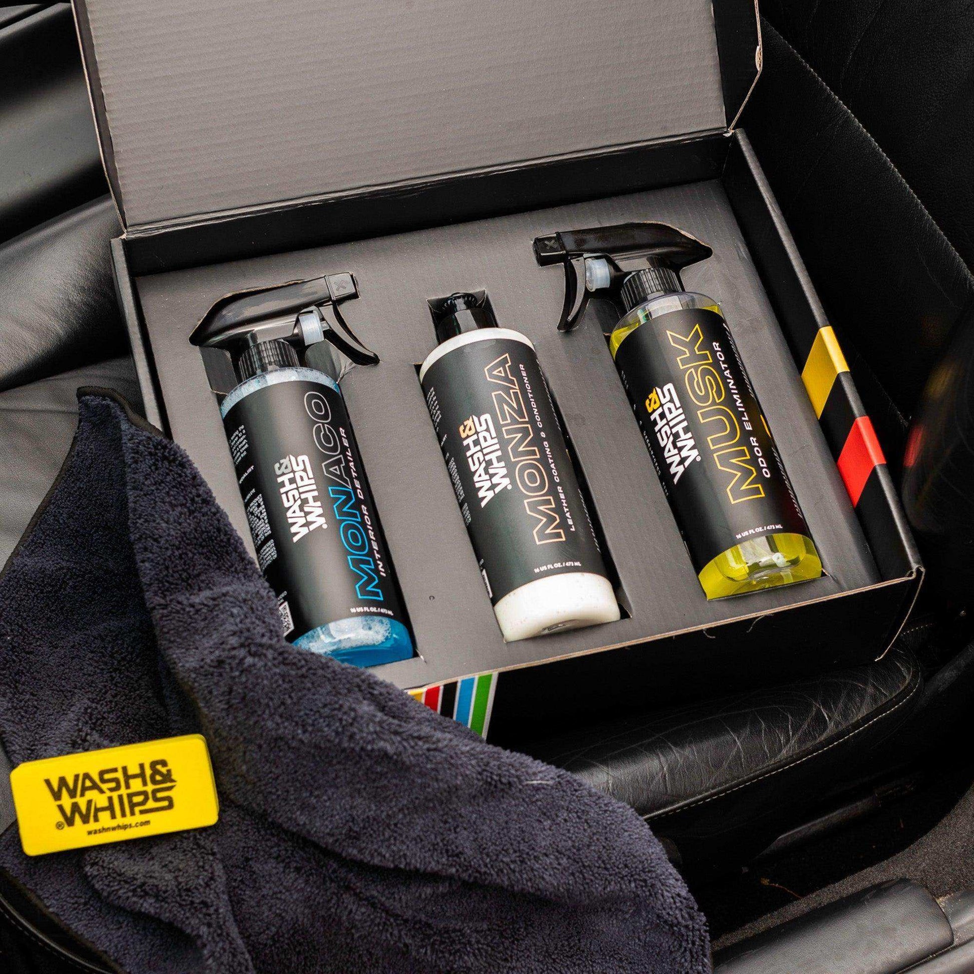 WASH&WHIPS 3-Step Car Care System - Skoutley Outdoors LLC