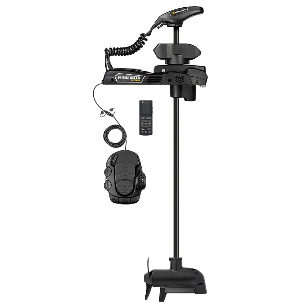 Minn Kota Ulterra QUEST™ 90/115 Trolling Motor w/Wireless Remote - MEGA Down/Side Imaging - 24/36V - 90/115LBS - 60" *Remanufactured - Skoutley Outdoors LLC