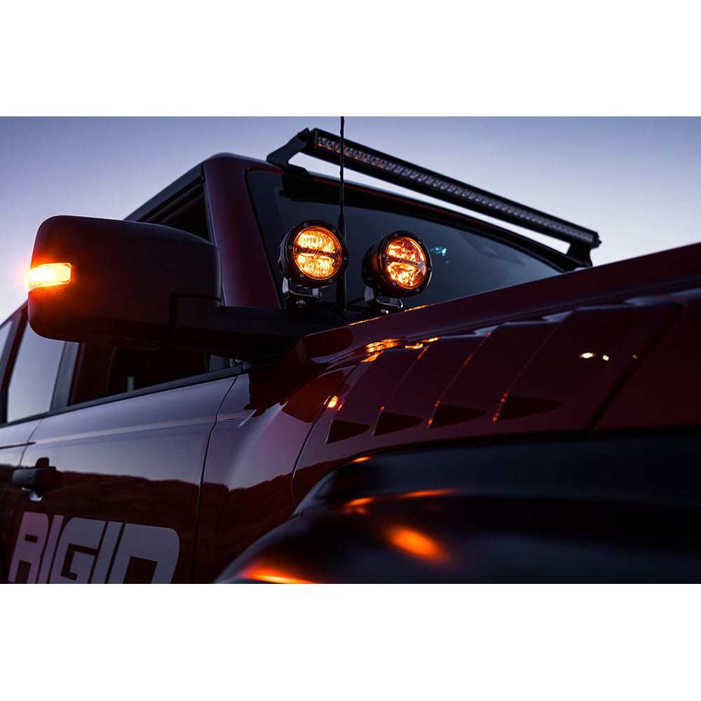 RIGID Industries 360-Series RGBW 4" Offroad Spot Beam w/RGBW Backlight Pods - Set of 2 - Skoutley Outdoors LLC