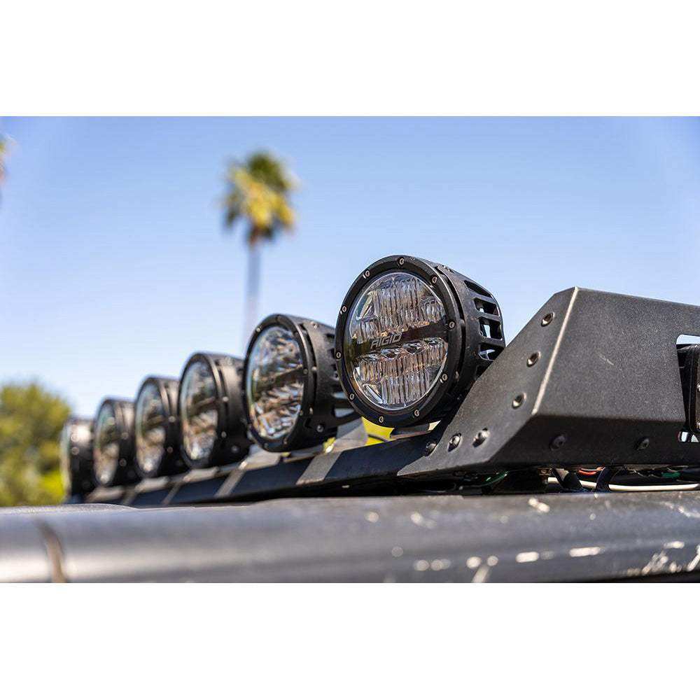 RIGID Industries 360-Series RGBW 6" Offroad Lamp Drive Beam w/RGBW Backlight Pods - Set of 2 - Skoutley Outdoors LLC