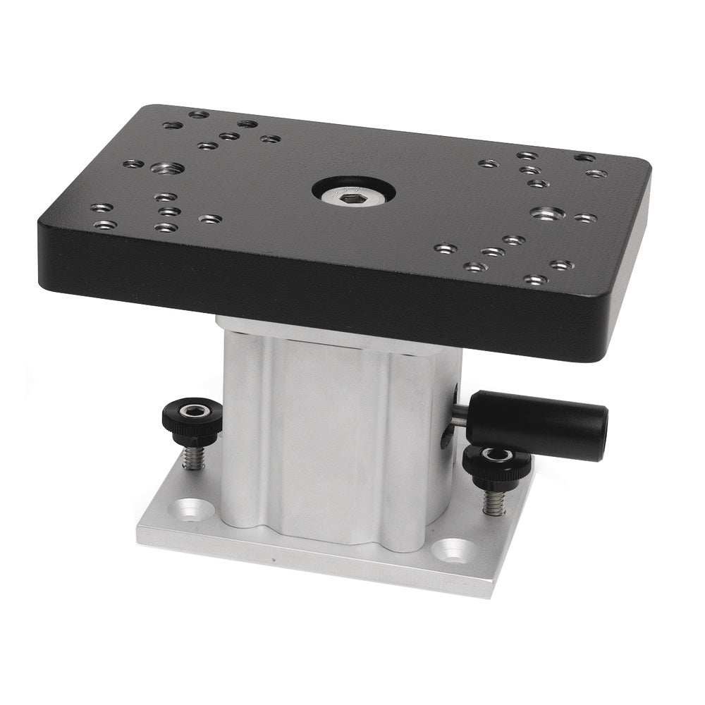 Cannon Aluminum Swivel Base Downrigger Pedestal - 4" - Skoutley Outdoors LLC