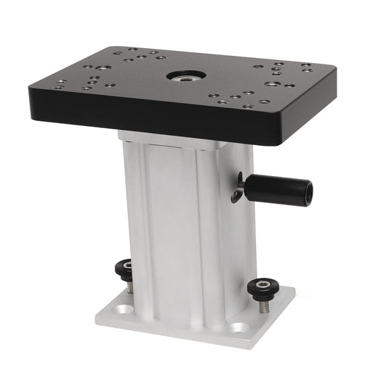 Cannon Aluminum Swivel Base Downrigger Pedestal - 6" - Skoutley Outdoors LLC