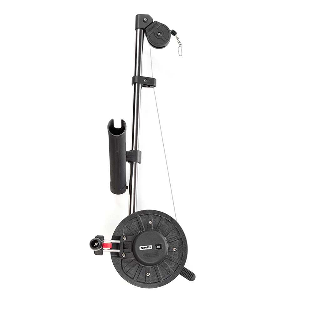 Scotty 1085 Strongarm 30" Manual Downrigger w/Rod Holder - Skoutley Outdoors LLC