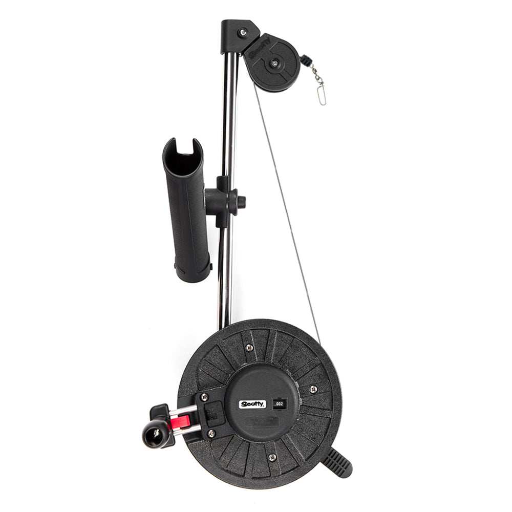 Scotty 1091 Telescoping 60" Longarm Combo Manual Downrigger w/ Swivel Base - Skoutley Outdoors LLC