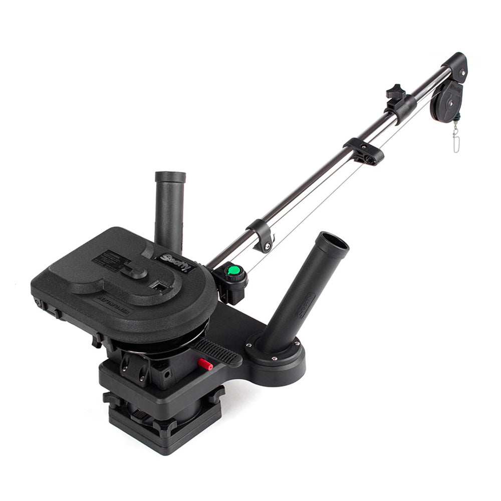 Scotty 1116 Propack 60" Telescoping Electric Downrigger w/ Dual Rod Holders and Swivel Base - Skoutley Outdoors LLC