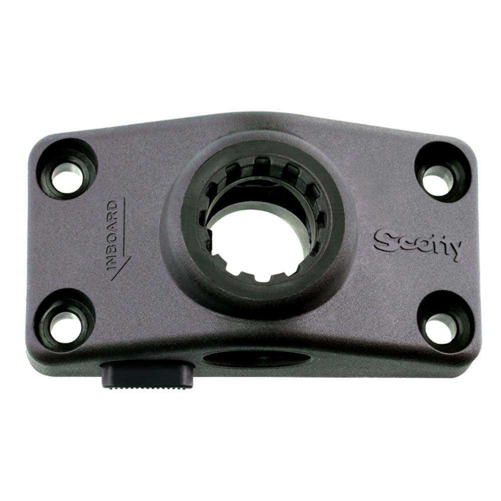 Scotty 241 Locking Combination Side or Deck Mount - Black - Skoutley Outdoors LLC