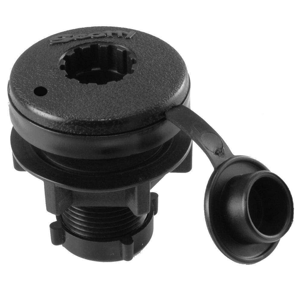 Scotty Compact Threaded Round Deck Mount - Skoutley Outdoors LLC