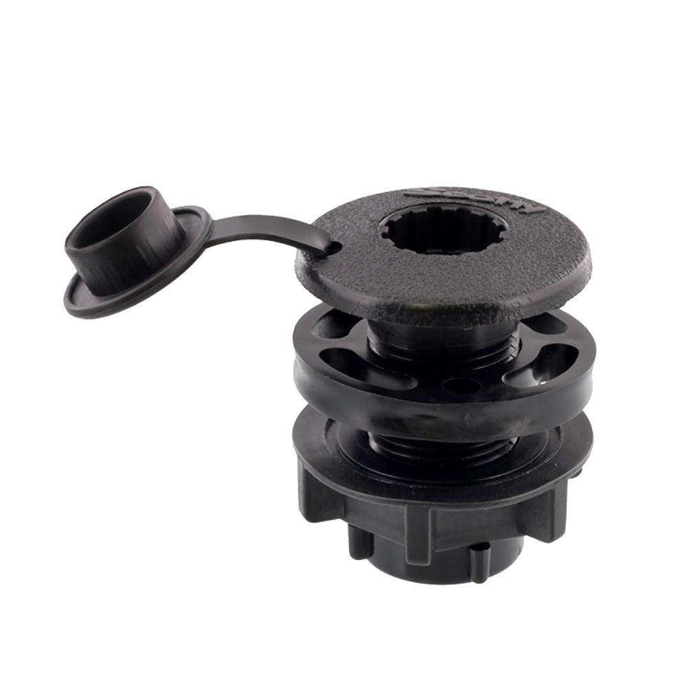 Scotty Compact Threaded Round Deck Mount - Skoutley Outdoors LLC