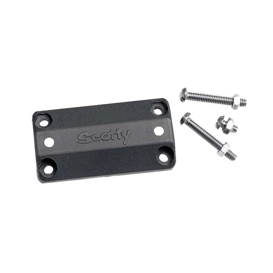 Scotty 242 Rail Mounting Adapter 7/8"-1" - Black - Skoutley Outdoors LLC