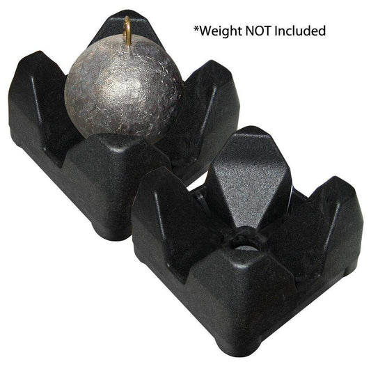 Scotty 3022-BK Weight Mate - Black 2 Pack - Skoutley Outdoors LLC