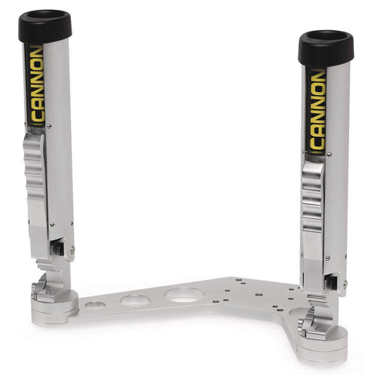 Cannon Downrigger Mount Rod Holder - Silver - Skoutley Outdoors LLC