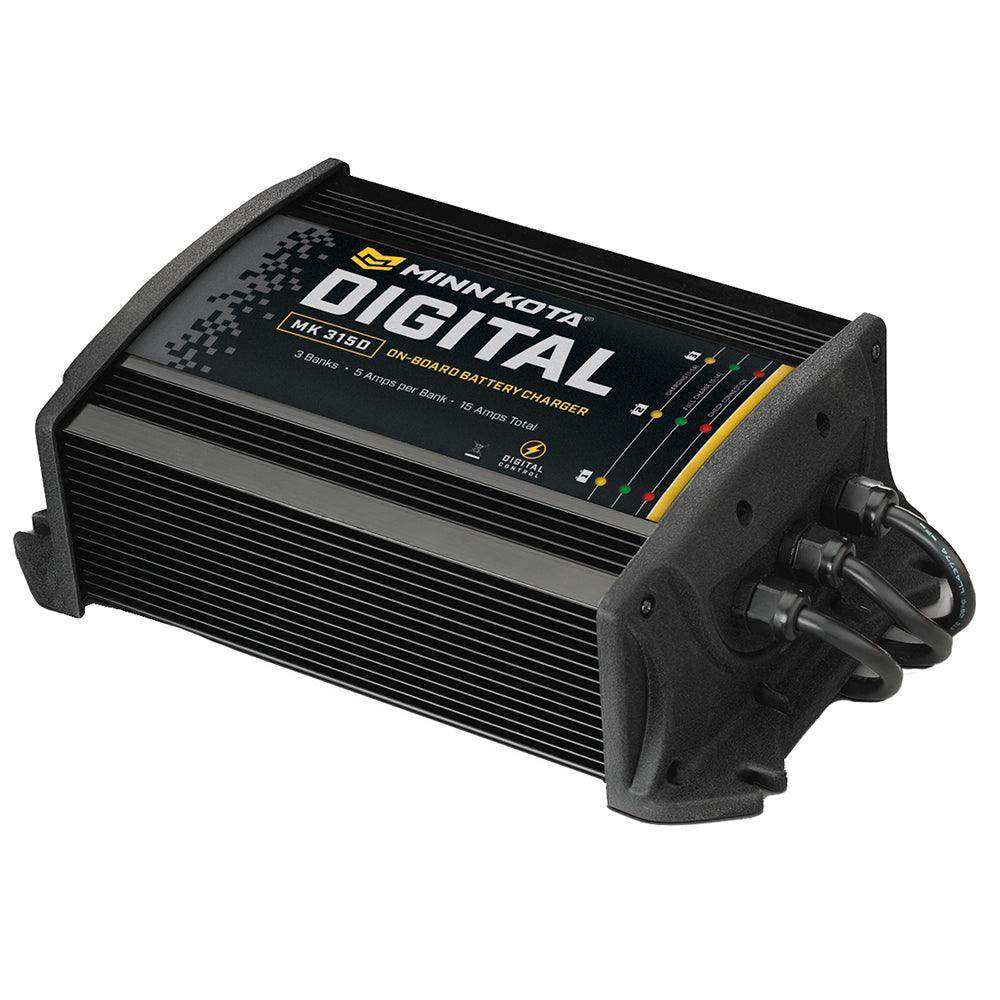 Minn Kota MK-315D 3 Bank x 5 Amps - Skoutley Outdoors LLC