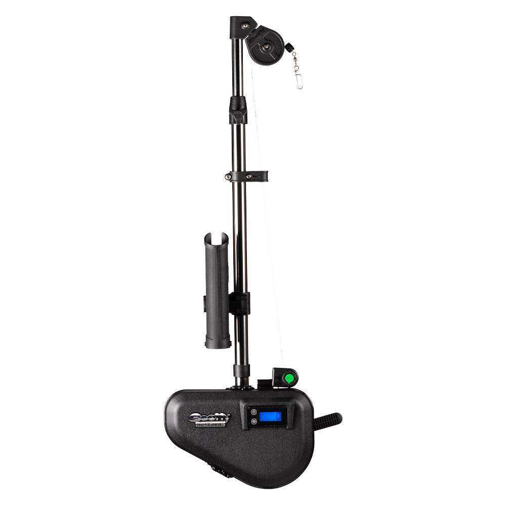 Scotty 2106 HP Depthpower Electric Downrigger 60 SS Telescoping Boom w/Swivel Base - Single Rod Holder - Skoutley Outdoors LLC