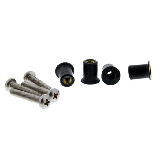 Scotty 133-4 Well Nut Mounting Kit - 4 Pack - Skoutley Outdoors LLC