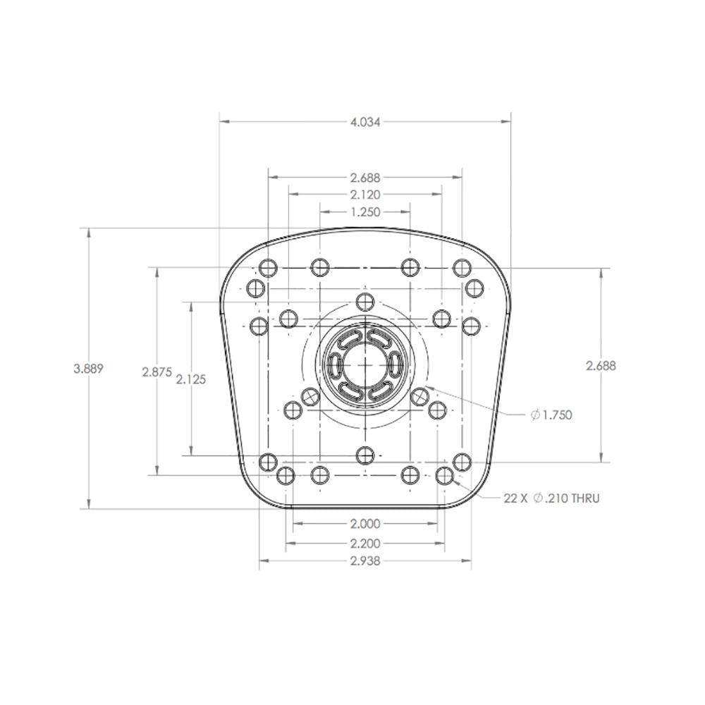 Scotty 368 Universal Sounder Mount - Skoutley Outdoors LLC