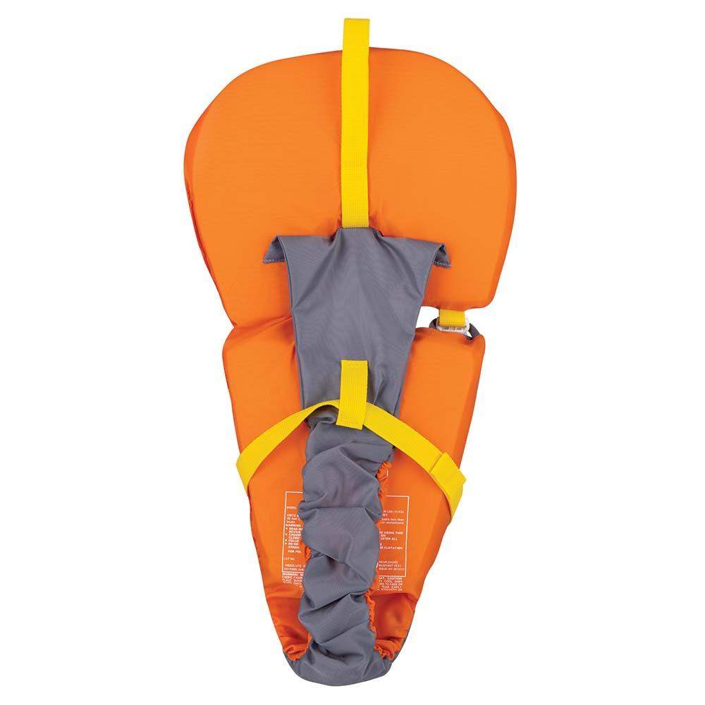 Full Throttle Baby-Safe Vest - Infant to 30lbs - Orange/Grey - Skoutley Outdoors LLC