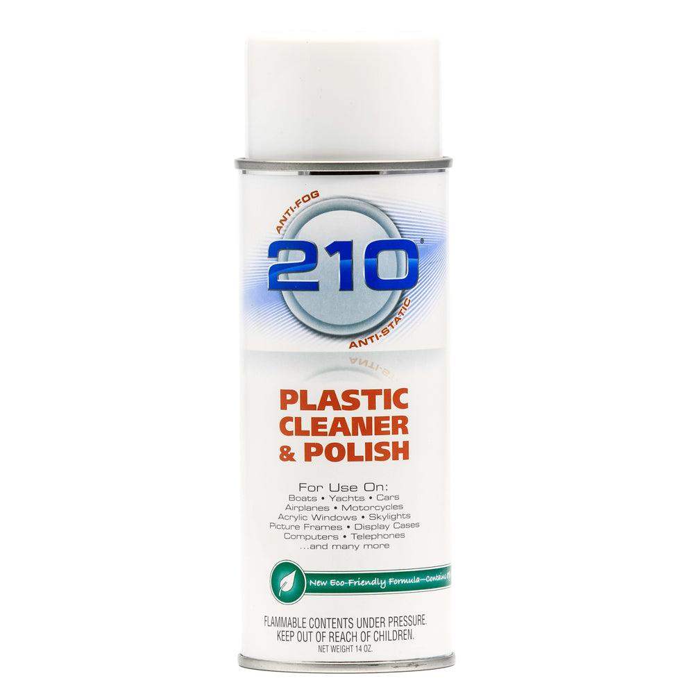 Camco 210 Plastic Cleaner Polish 14oz Spray - Skoutley Outdoors LLC