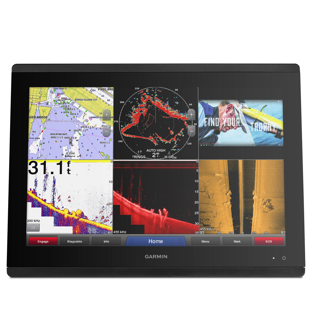 Garmin GPSMAP® 8424 MFD - Worldwide Basemap - 24" - Skoutley Outdoors LLC