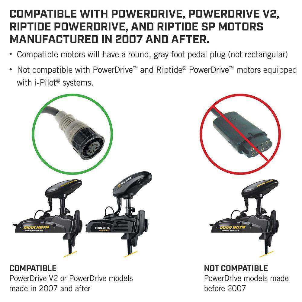 Minn Kota PowerDrive Foot Pedal - ACC Corded - Skoutley Outdoors LLC