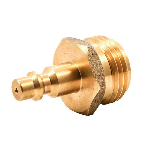 Camco Blow Out Plug - Brass - Quick-Connect Style - Skoutley Outdoors LLC