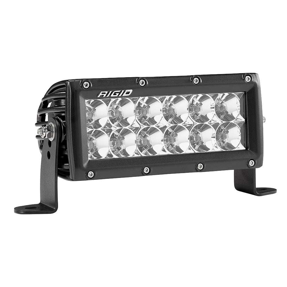 RIGID Industries E-Series PRO 6" Flood LED - Black - Skoutley Outdoors LLC