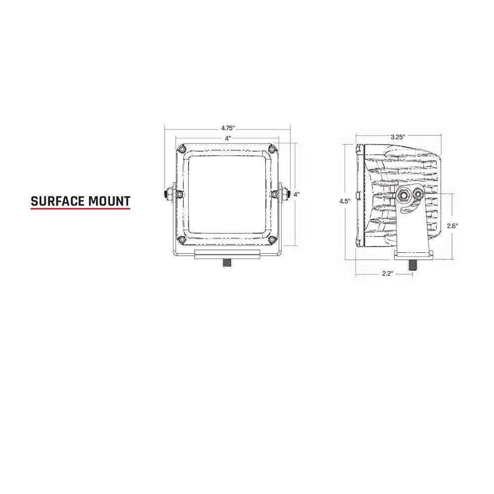 RIGID Industries D-XL PRO - Diffused LED - Pair - White - Skoutley Outdoors LLC